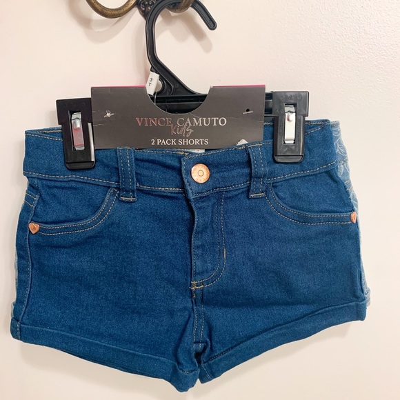 Vince Camuto Toddler Shorts | 2 Pack | Toddler Size 4T Denim Shorts|  NWT - Picture 1 of 4